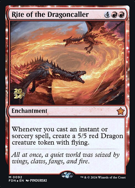 Rite of the Dragoncaller (PFDN) (Foil) (#92s)