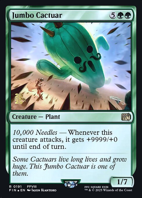 Jumbo Cactuar (PFIN) (Foil) (#191s)