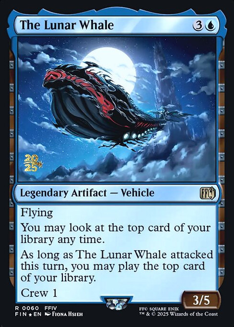 The Lunar Whale (PFIN) (Foil) (#60s)