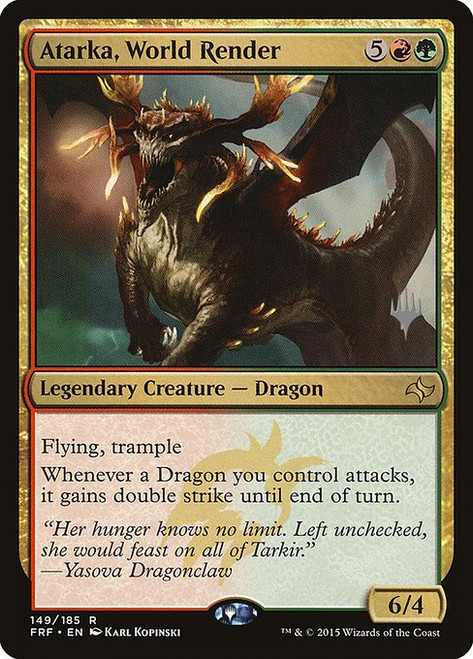 Atarka, World Render (PFRF) (Foil) (#149p)