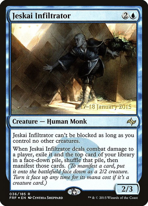 Jeskai Infiltrator (PFRF) (Foil) (#36s)