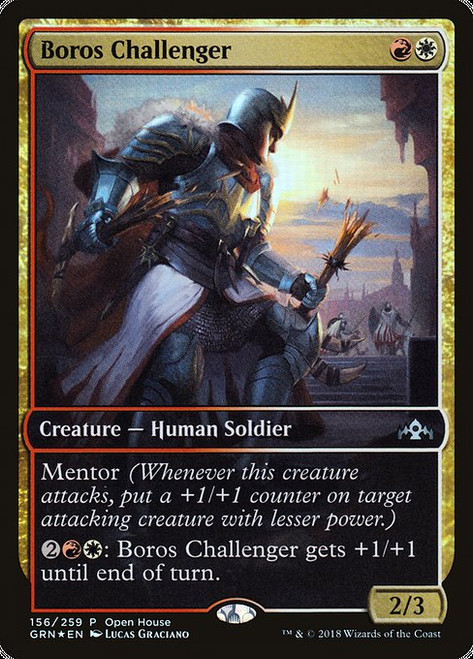 Boros Challenger (PGRN) (Foil) (Full Art) (#156)