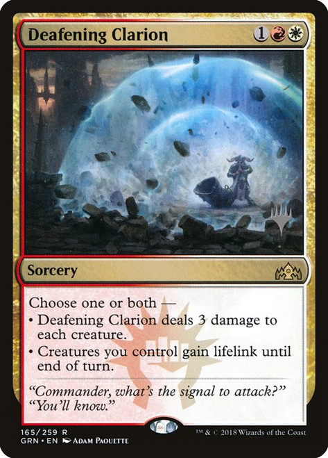 Deafening Clarion (PGRN) (Foil) (#165p)