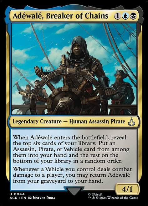 Adéwalé, Breaker of Chains (ACR) (Foil) (#44)