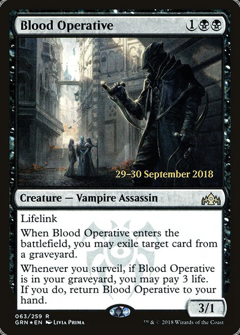 Blood Operative (PGRN) (Foil) (#63s)