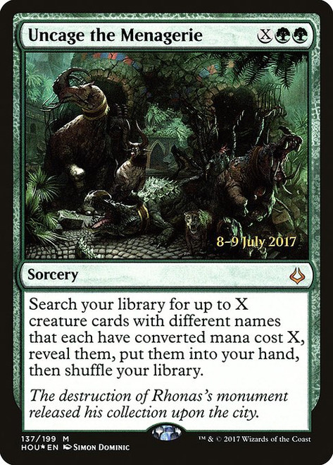 Uncage the Menagerie (PHOU) (Foil) (#137s)
