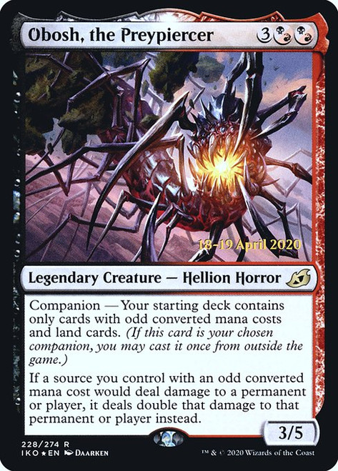 Obosh, the Preypiercer (PIKO) (Foil) (#228s)