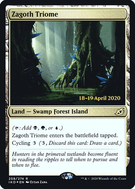 Zagoth Triome (PIKO) (Foil) (#259s)