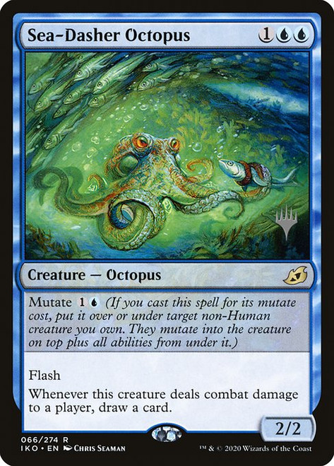Sea-Dasher Octopus (PIKO) (Foil) (#66p)