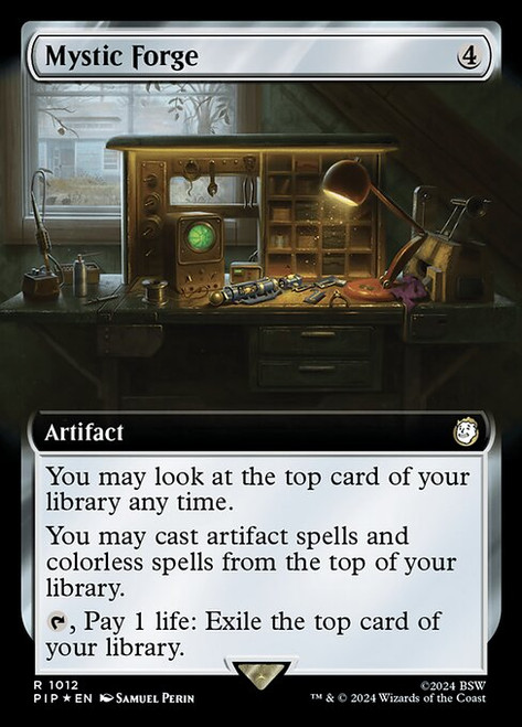 Mystic Forge (PIP) (SurgeFoil) (Extended Art) (#1012)