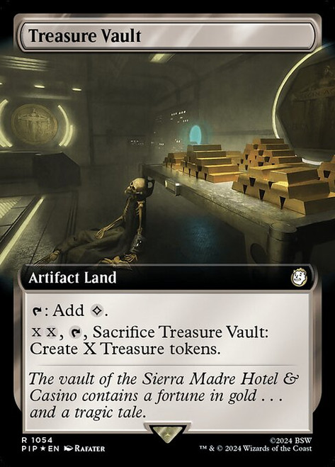 Treasure Vault (PIP) (SurgeFoil) (Extended Art) (#1054)