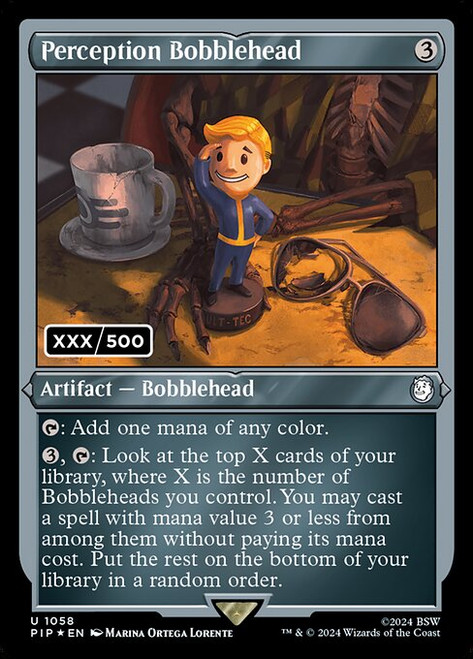 Perception Bobblehead (PIP) (Double Rainbow) (#1058)