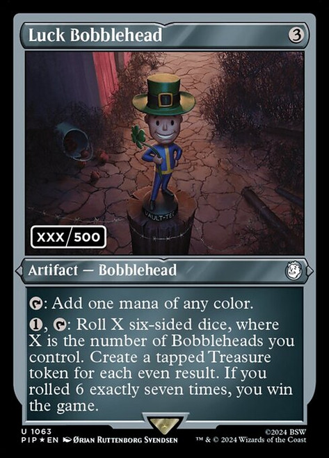 Luck Bobblehead (PIP) (Double Rainbow) (#1063)