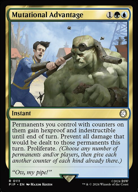 Mutational Advantage (PIP) (Foil) (#111)