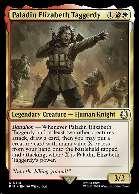 Paladin Elizabeth Taggerdy (PIP) (Foil) (#114)