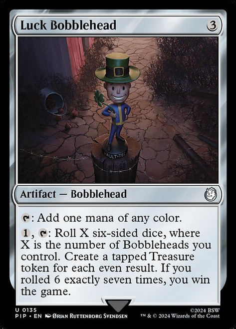 Luck Bobblehead (PIP) (Foil) (#135)