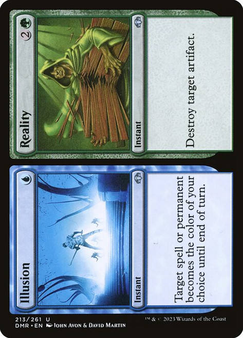 Illusion // Reality (DMR) (Foil) (#213)