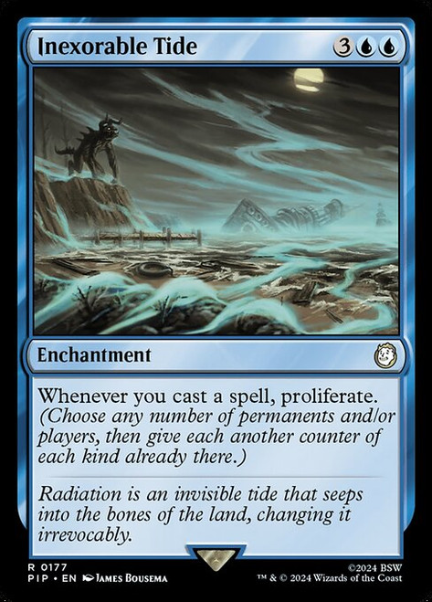 Inexorable Tide (PIP) (Foil) (#177)