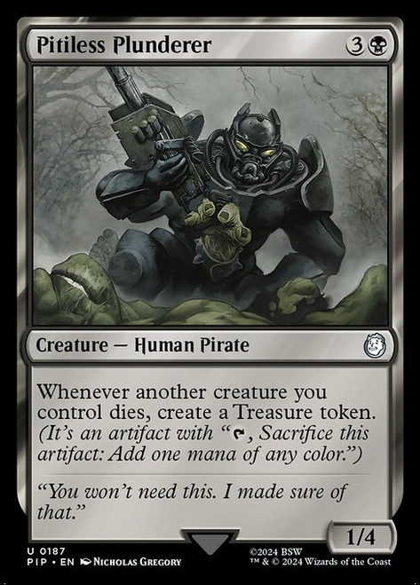 Pitiless Plunderer (PIP) (Foil) (#187)