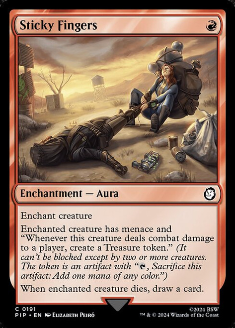 Sticky Fingers (PIP) (Foil) (#191)