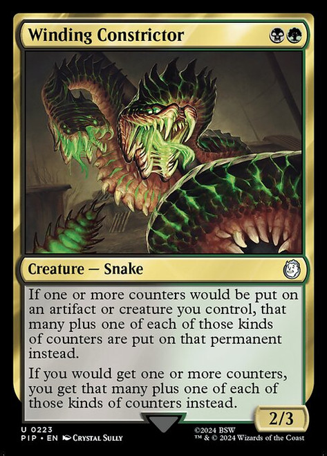 Winding Constrictor (PIP) (Foil) (#223)