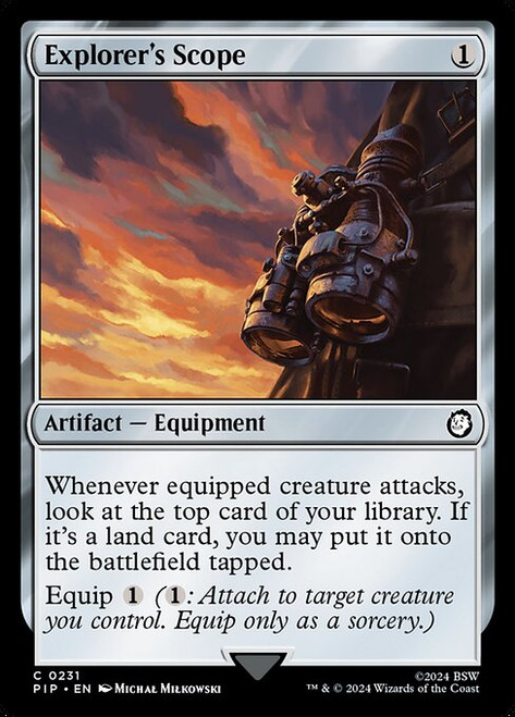 Explorer's Scope (PIP) (Foil) (#231)