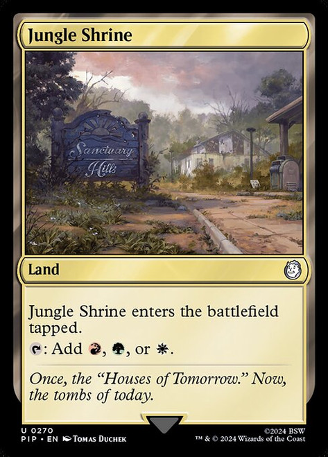 Jungle Shrine (PIP) (Foil) (#270)