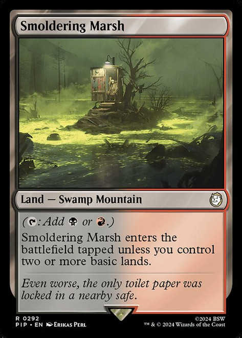 Smoldering Marsh (PIP) (Foil) (#292)