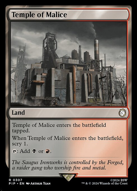 Temple of Malice (PIP) (Foil) (#307)