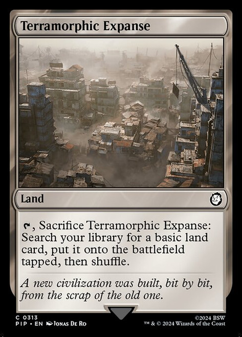 Terramorphic Expanse (PIP) (Foil) (#313)
