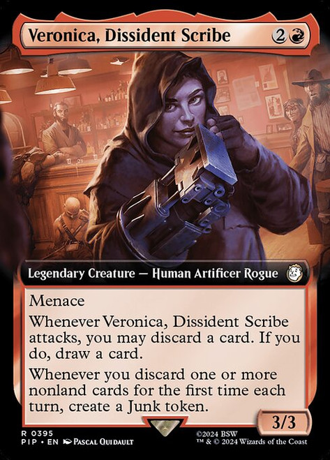Veronica, Dissident Scribe (PIP) (Extended Art) (#395)