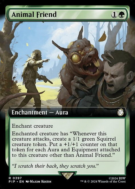 Animal Friend (PIP) (Foil) (Extended Art) (#397)