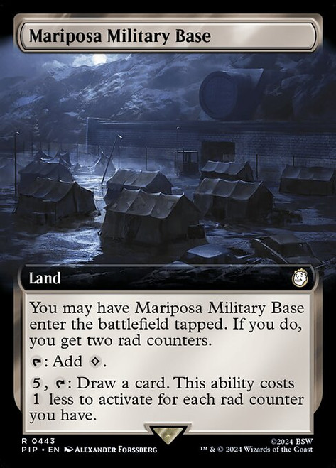 Mariposa Military Base (PIP) (Extended Art) (#443)