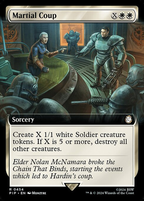 Martial Coup (PIP) (Extended Art) (#454)