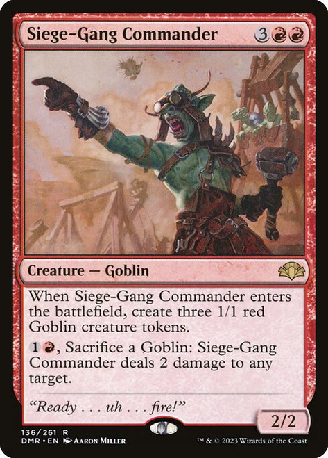 Siege-Gang Commander (DMR) (Foil) (#136)