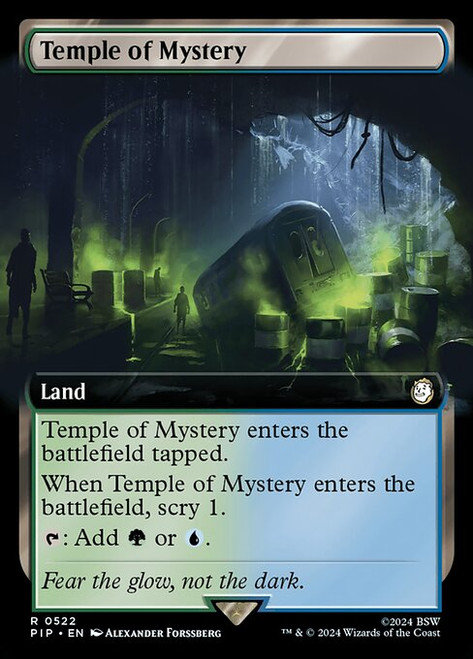 Temple of Mystery (PIP) (Foil) (Extended Art) (#522)