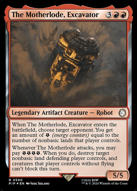 The Motherlode, Excavator (PIP) (SurgeFoil) (#590)