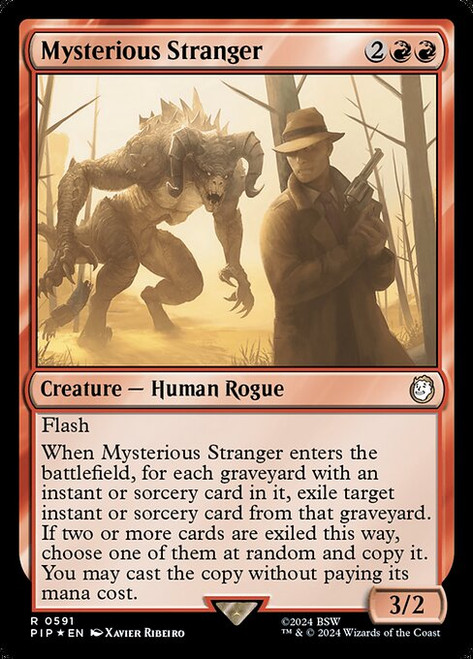 Mysterious Stranger (PIP) (SurgeFoil) (#591)