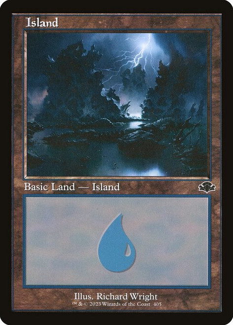 Island (DMR) (Foil) (#405)