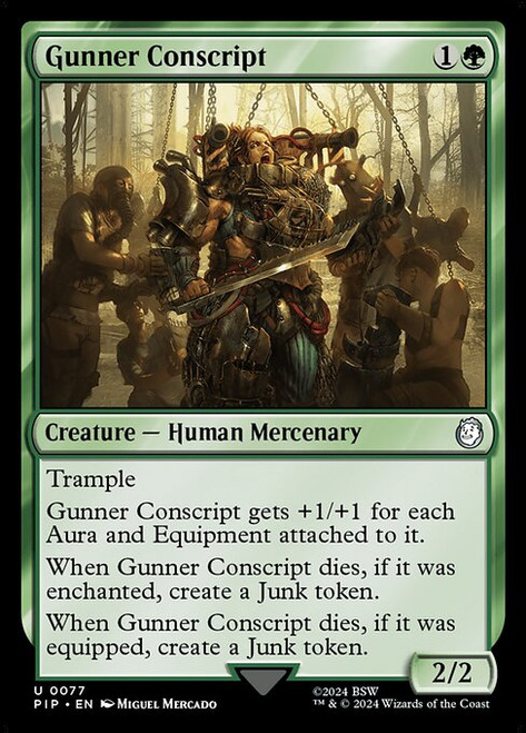 Gunner Conscript (PIP) (#77)