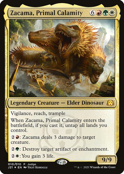 Zacama, Primal Calamity (PJ21) (Foil) (#10)