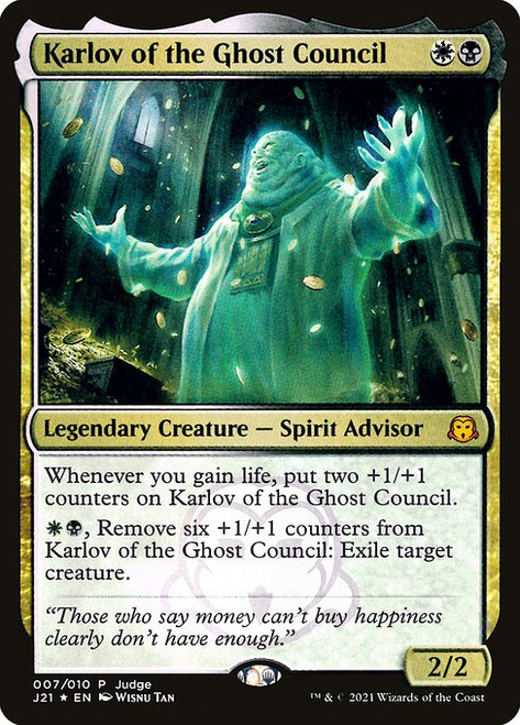 Karlov of the Ghost Council (PJ21) (Foil) (#7)