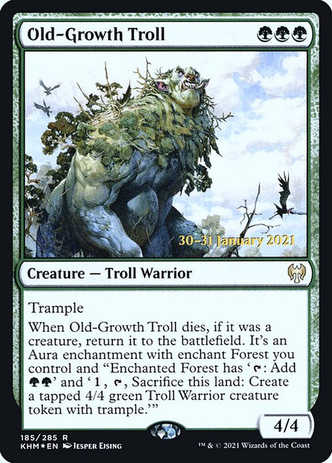 Old-Growth Troll (PKHM) (Foil) (#185s)