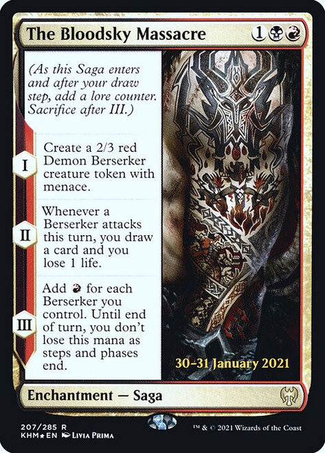 The Bloodsky Massacre (PKHM) (Foil) (#207s)