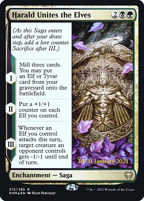 Harald Unites the Elves (PKHM) (Foil) (#213s)