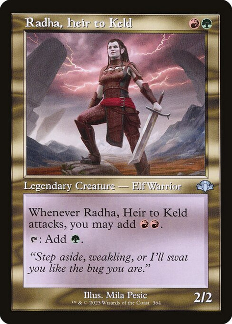 Radha, Heir to Keld (DMR) (Foil) (#364)