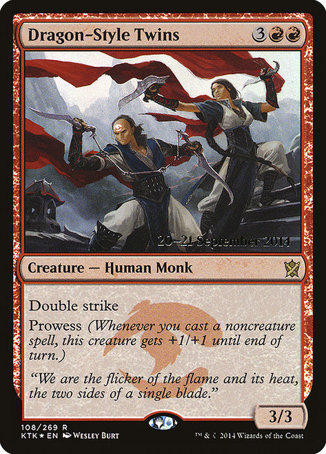 Dragon-Style Twins (PKTK) (Foil) (#108s)