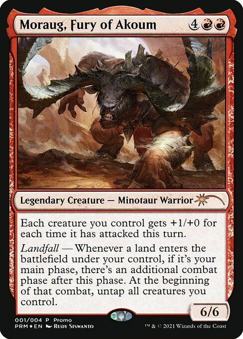 Moraug, Fury of Akoum (PL21) (Foil) (#1)