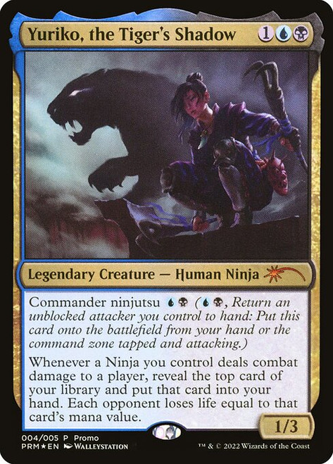 Yuriko, the Tiger's Shadow (PL22) (Foil) (#4)
