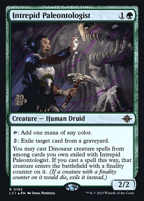 Intrepid Paleontologist (PLCI) (Foil) (#193s)